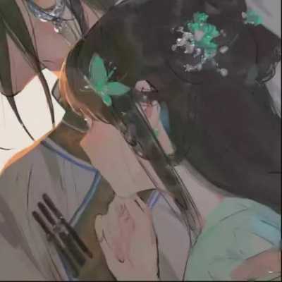 【好看动漫头像推荐】动漫古风情头一对唯美，婚嫁系最幸福日子-萌图百科