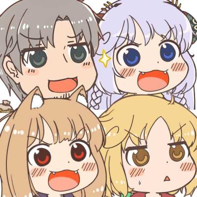 狼与香辛料粗乃丸萌图 - 动漫美图-萌图百科