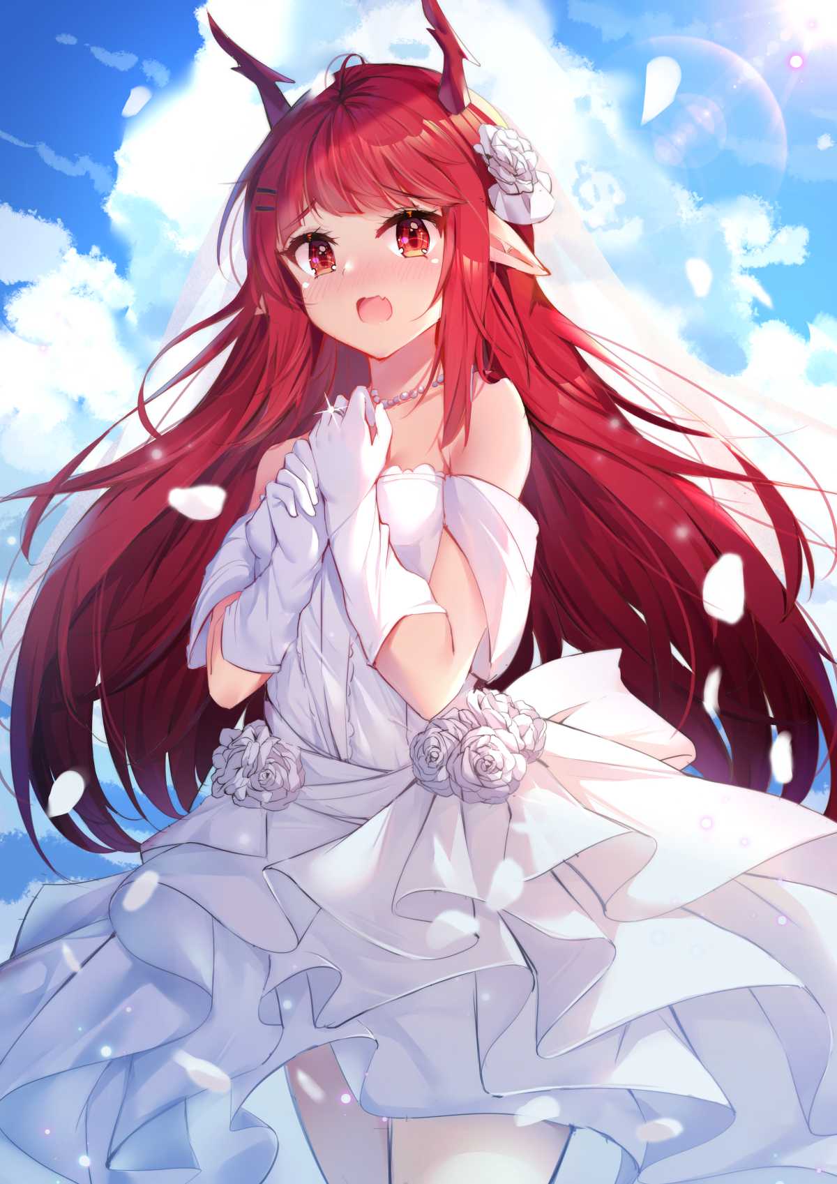 [明日方舟]红豆花嫁手机动态壁纸
