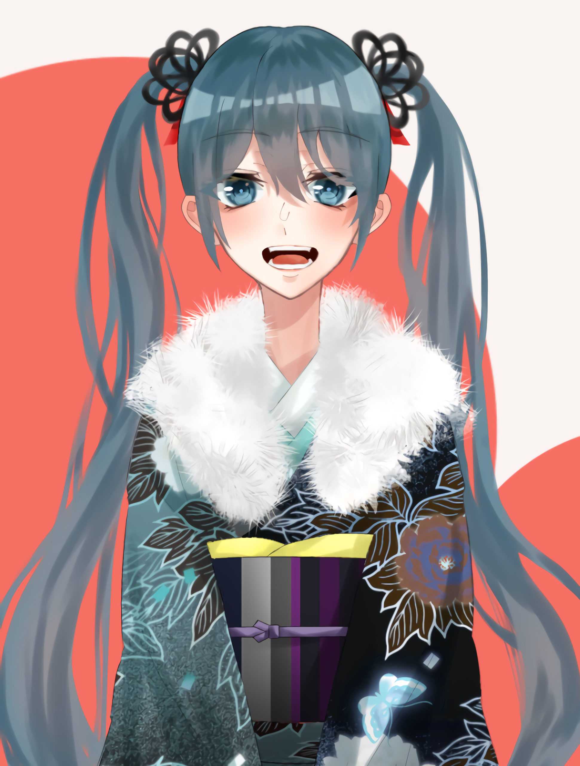 图片[2]-[初音未来]謹賀新年 – 动漫图片-壁次元