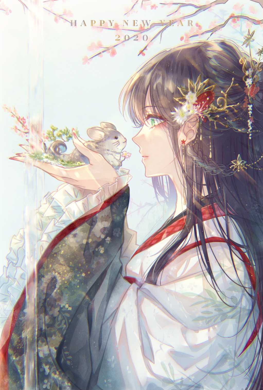 和服少女_画师mokoppe