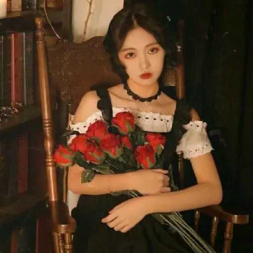 图片[11]-女生捧花头像(36p)-萌图百科