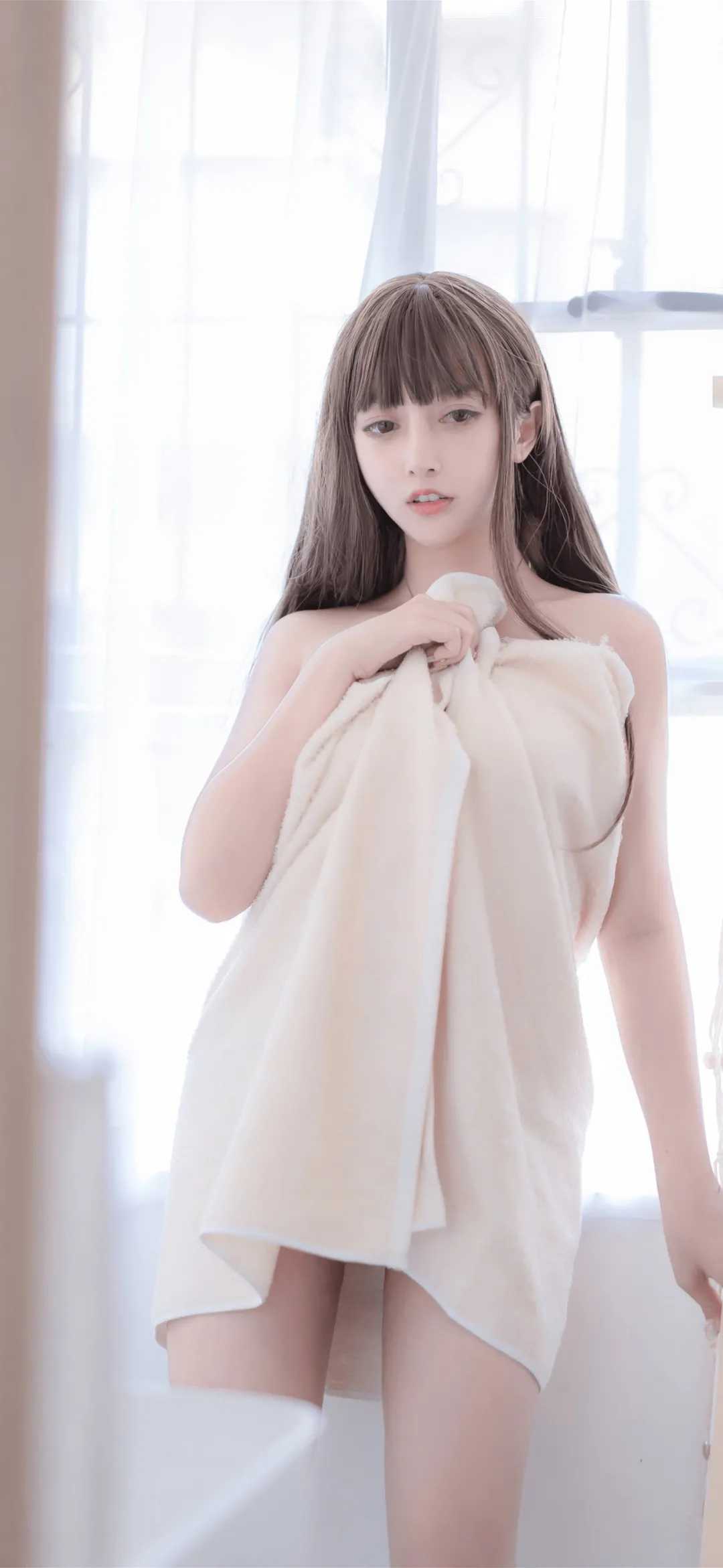 图片[5]-可爱女生手机超清壁纸(18p)-萌图百科