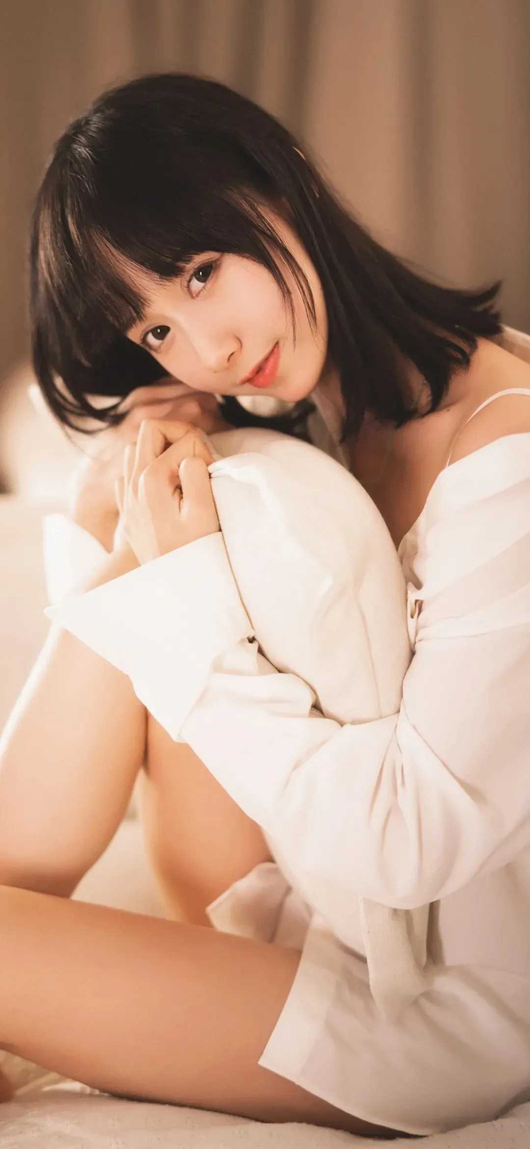 图片[5]-全面屏女生壁纸：JK、猫耳娘、美少女-萌图百科
