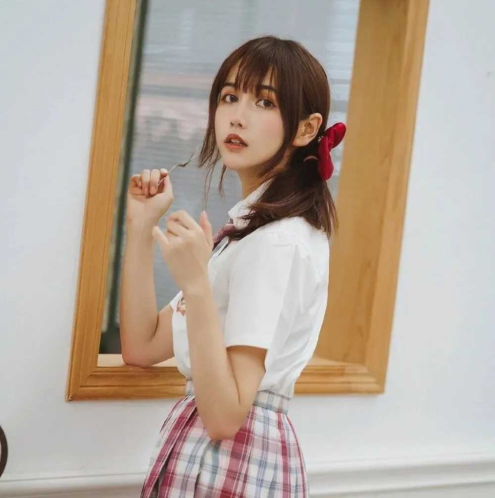 图片[6]-超级可爱少女jk头像-萌图百科