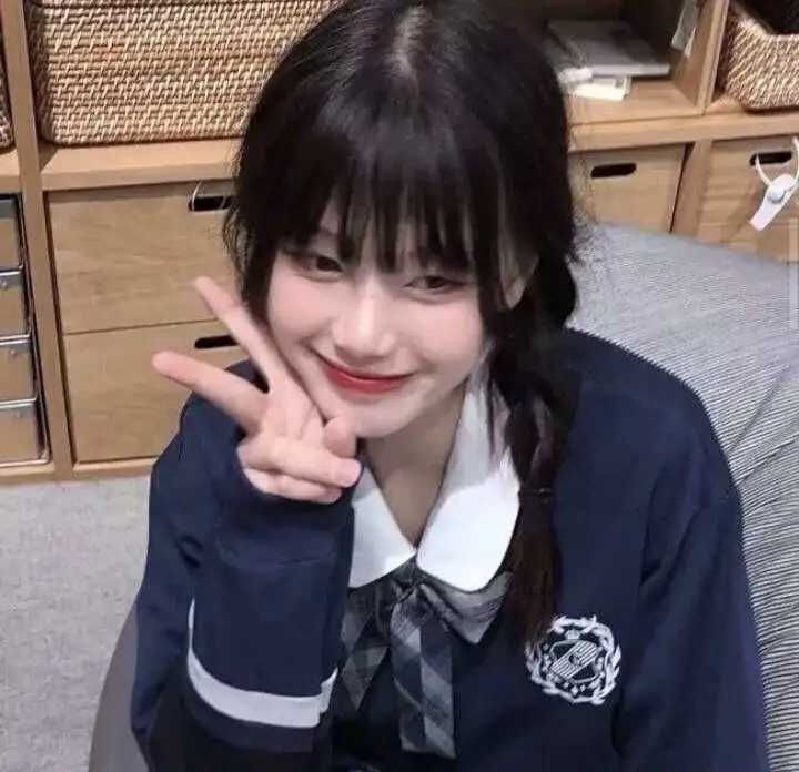 图片[5]-女生真人头像图片-萌图百科
