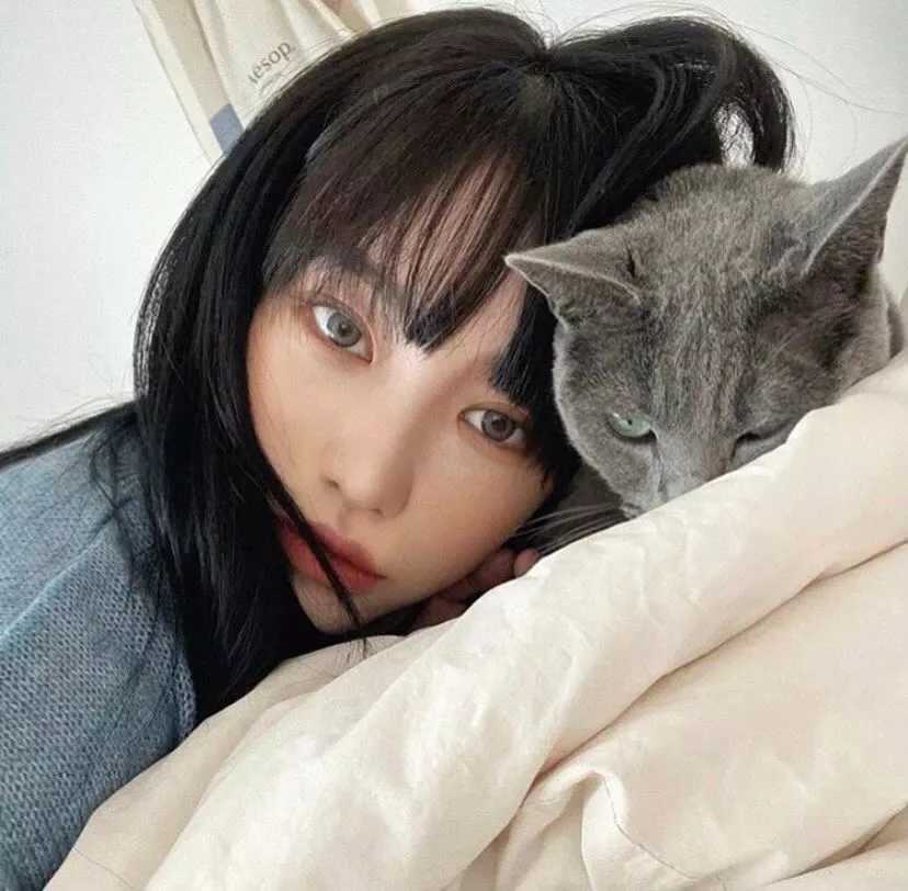图片[5]-慵懒可爱的女生头像真人-萌图百科