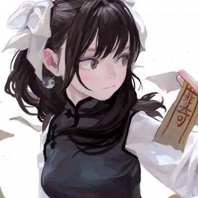 女生动漫头像微笑系列-萌图百科