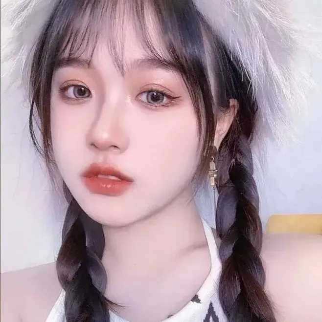 图片[11]-侧面头像女生唯美漂亮-萌图百科