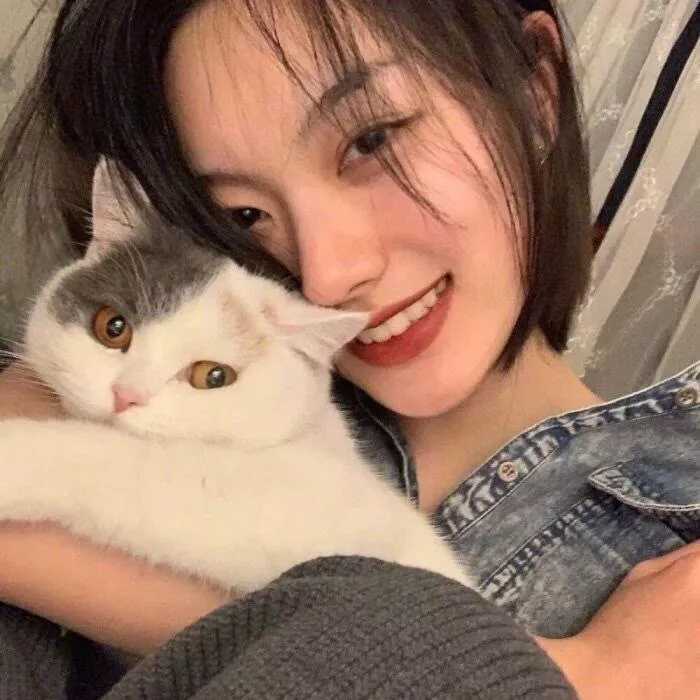 图片[5]-侧面头像女生唯美漂亮-萌图百科