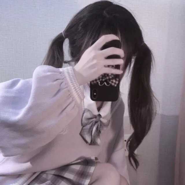 图片[3]-qq头像女生遮脸头像-萌图百科