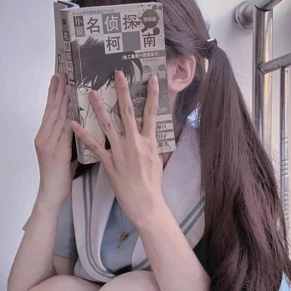 图片[8]-qq头像女生遮脸头像-萌图百科