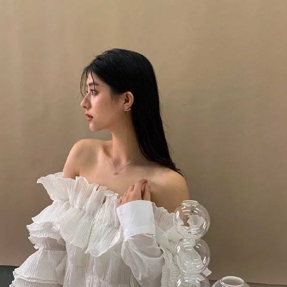 图片[9]-好看头像侧颜女生头像-萌图百科