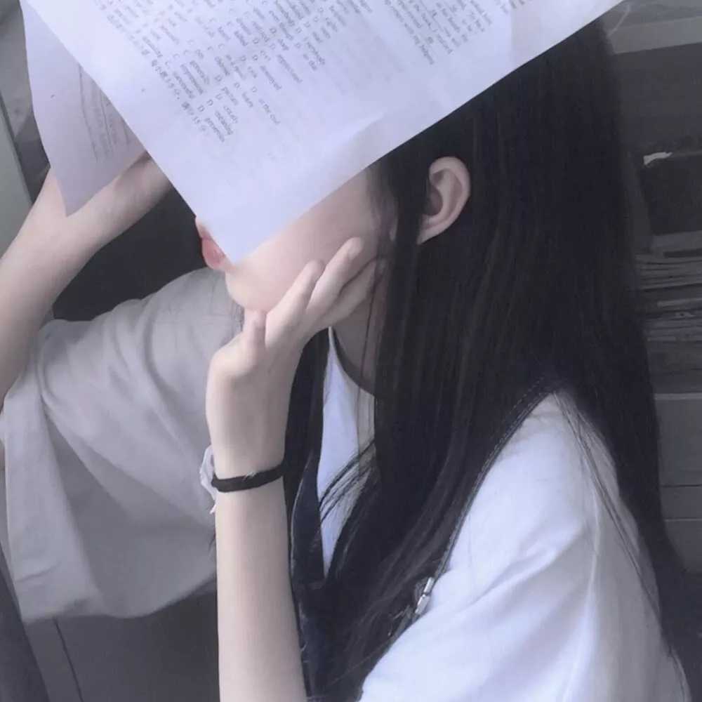 图片[11]-qq头像女生遮脸头像-萌图百科