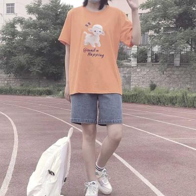 橙色系女生头像-萌图百科