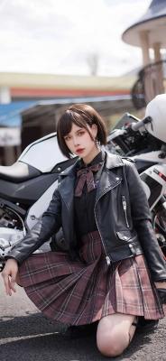 cos美女苹果壁纸-萌图百科
