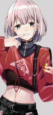 可爱的二次元少女壁纸-萌图百科