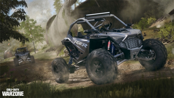 打枪又飙车！《使命召唤》与车企Polaris RZR展开联动