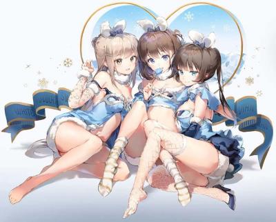 「No.033」P站分享-百合少女-萌图百科