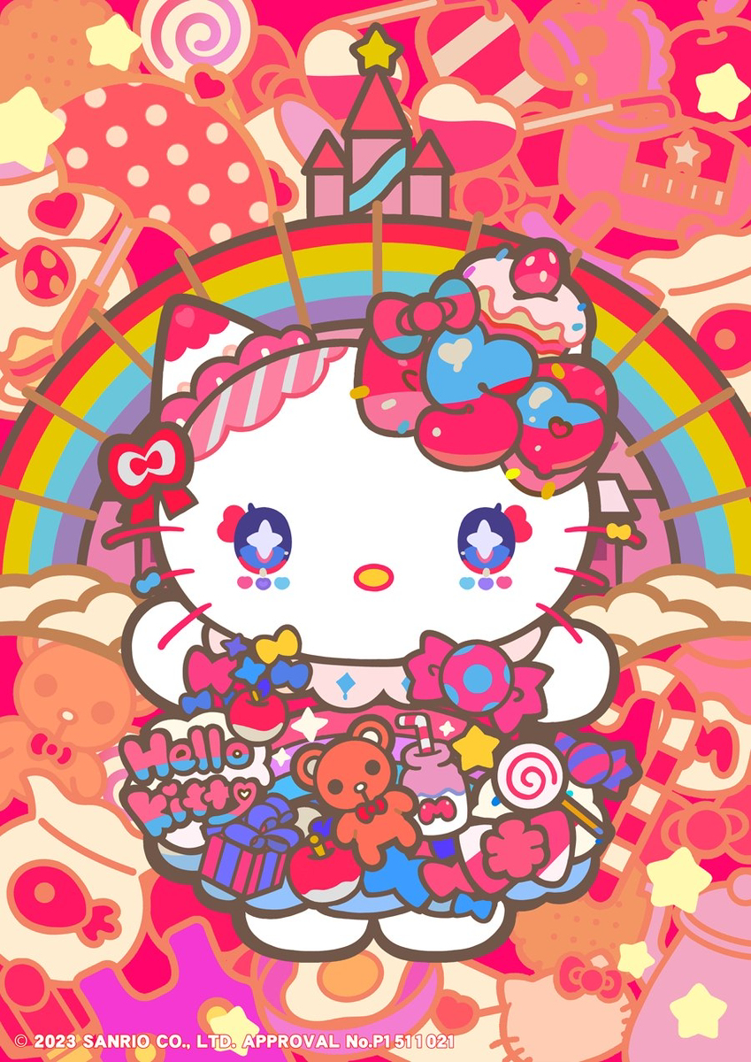 Hello Kitty 50th Anniversary-萌图墨兔