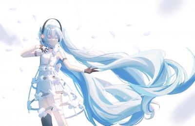 初音未来4K电脑壁纸-萌图百科