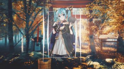 初音未来4K电脑壁纸-萌图百科