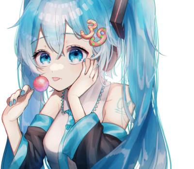 初音未来4K电脑壁纸-萌图百科