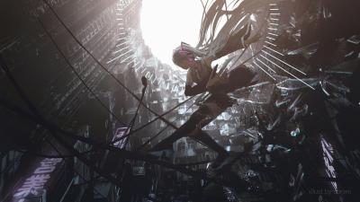 初音未来4K电脑壁纸-萌图百科