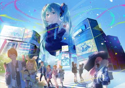初音未来4K电脑壁纸-萌图百科
