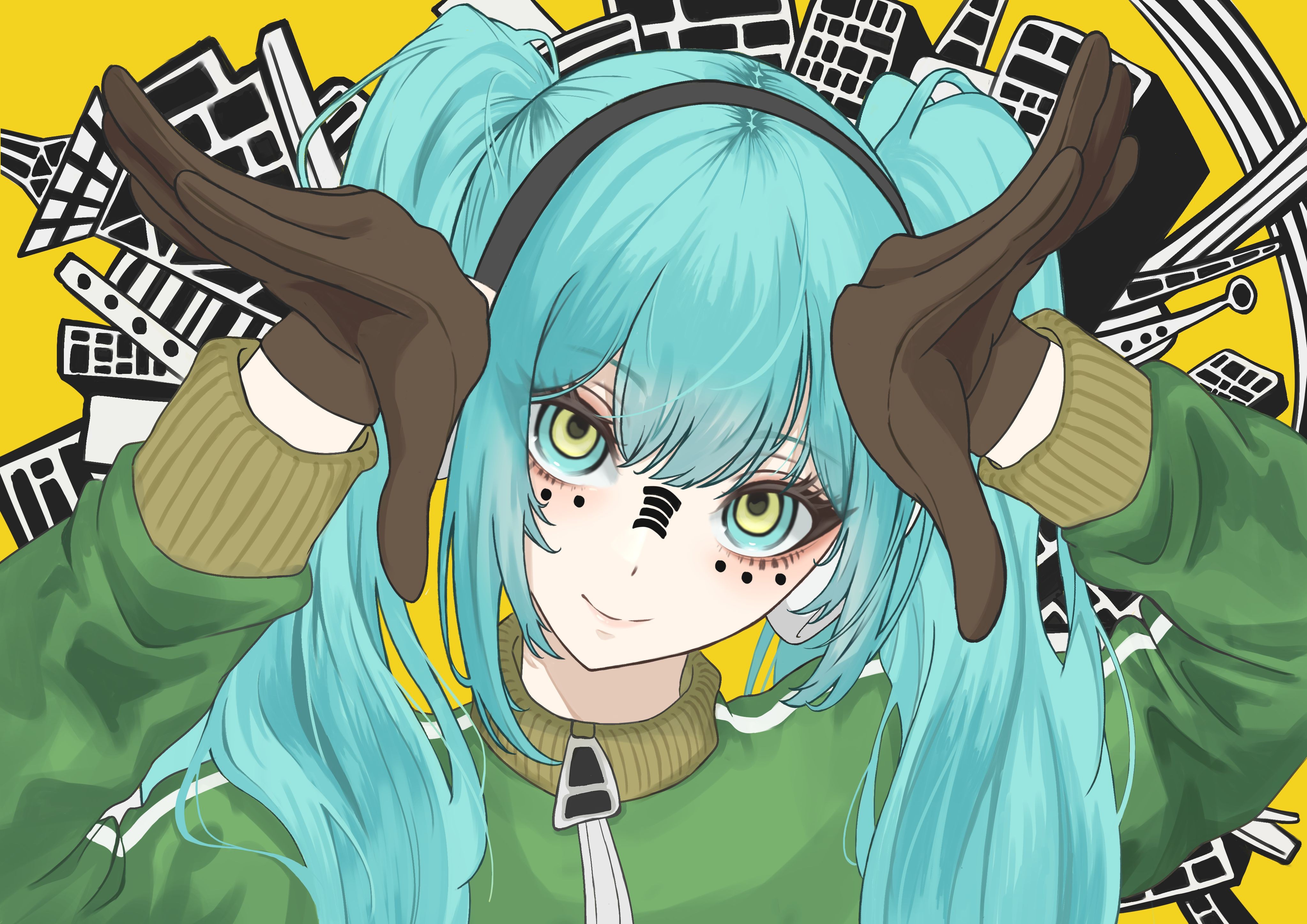 初音未来4K电脑壁纸