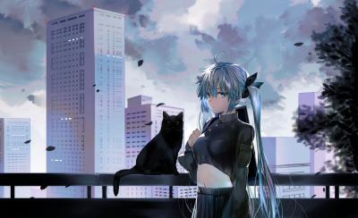 初音未来4K电脑壁纸-萌图百科