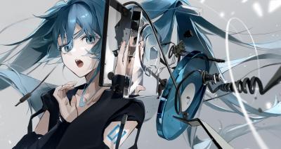 初音未来4K电脑壁纸-萌图百科