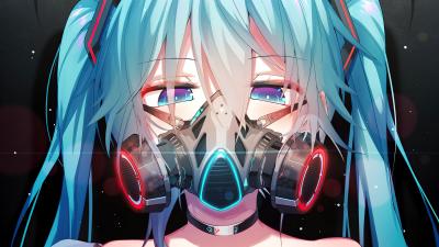 初音未来4K电脑壁纸-萌图百科