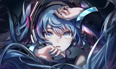 初音未来4K电脑壁纸-萌图百科