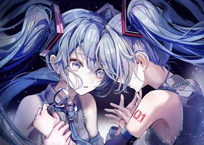 初音未来4K电脑壁纸-萌图百科