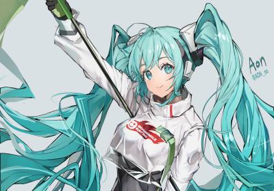 初音未来4K电脑壁纸-萌图百科