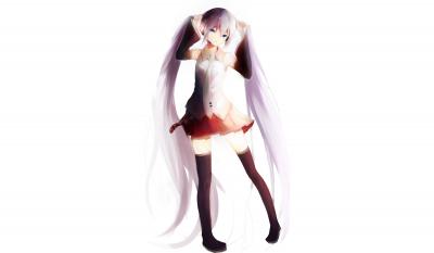初音未来4K电脑壁纸-萌图百科