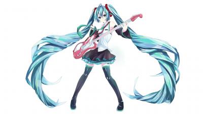 初音未来4K电脑壁纸-萌图百科