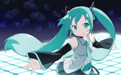 初音未来4K电脑壁纸-萌图百科