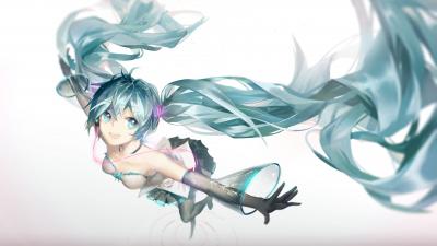 初音未来4K电脑壁纸-萌图百科