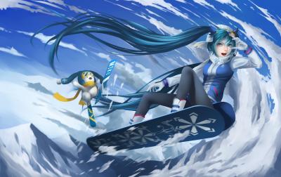 初音未来4K电脑壁纸-萌图百科