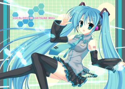 初音未来4K电脑壁纸-萌图百科