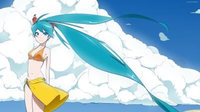 初音未来4K电脑壁纸-萌图百科