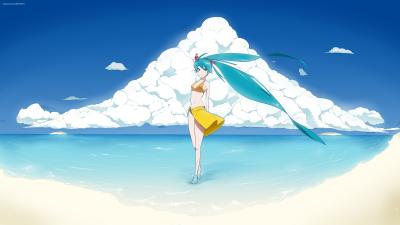 初音未来4K电脑壁纸-萌图百科