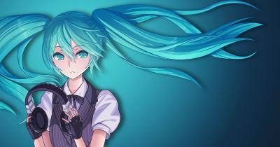 初音未来4K电脑壁纸-萌图百科