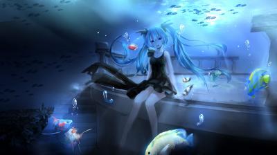 初音未来4K电脑壁纸-萌图百科