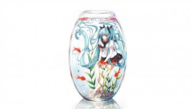 初音未来4K电脑壁纸-萌图百科