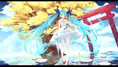 初音未来4K电脑壁纸-萌图百科