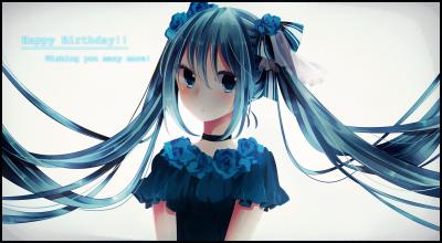 初音未来4K电脑壁纸-萌图百科