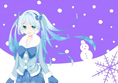 初音未来4K电脑壁纸-萌图百科